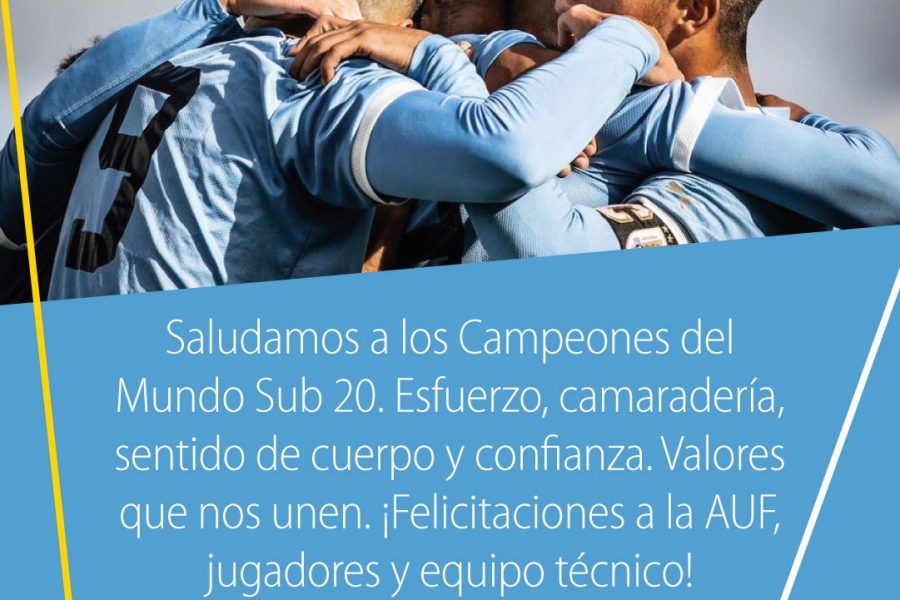 Uruguay Campeón del Mundo U20
