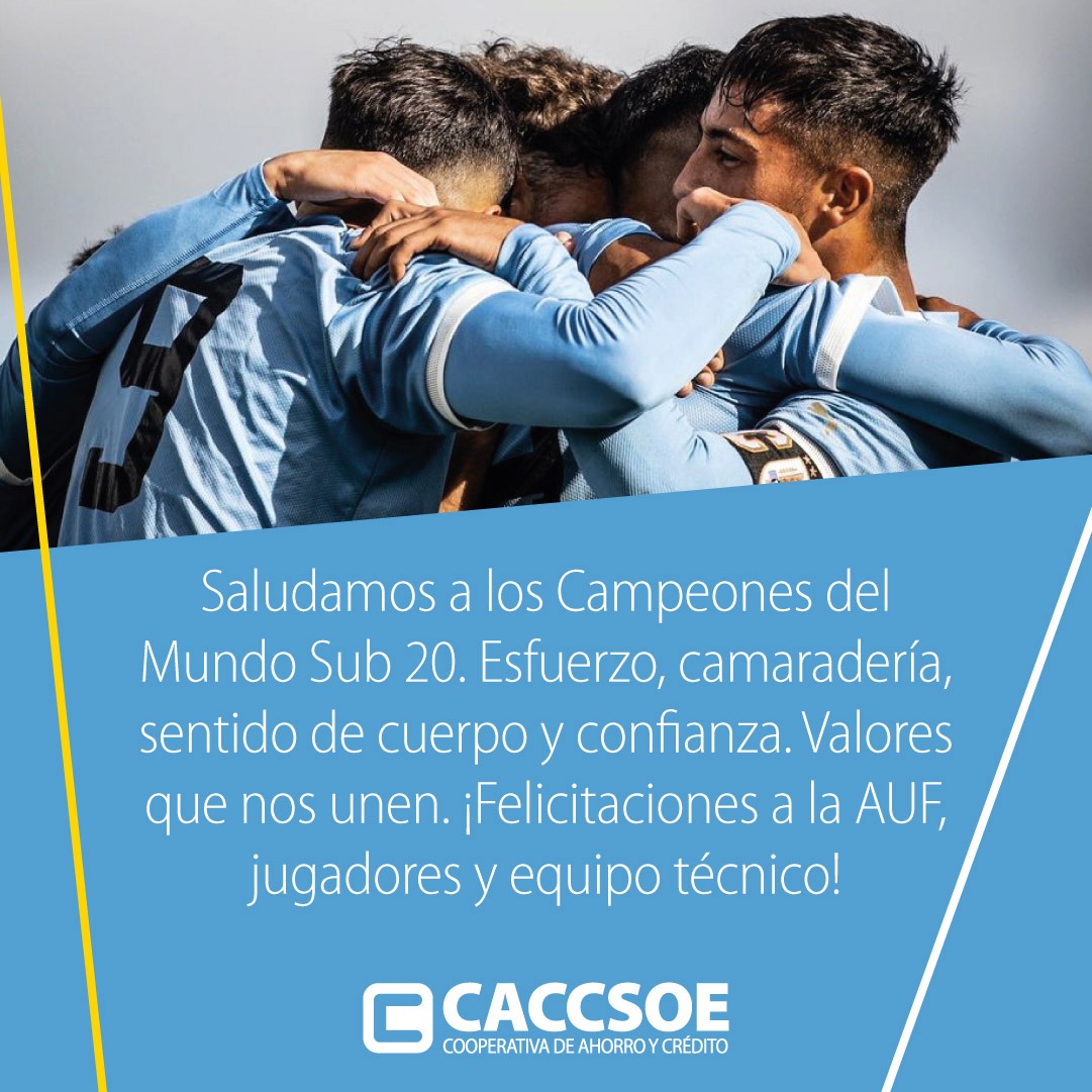 Uruguay Campeón del Mundo U20