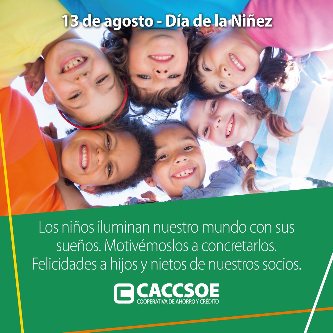 Los niños iluminan nuestro mundo con sus sueños. Motivémoslos a concretarlos. Felicidades a hijos y nietos de nuestros socios