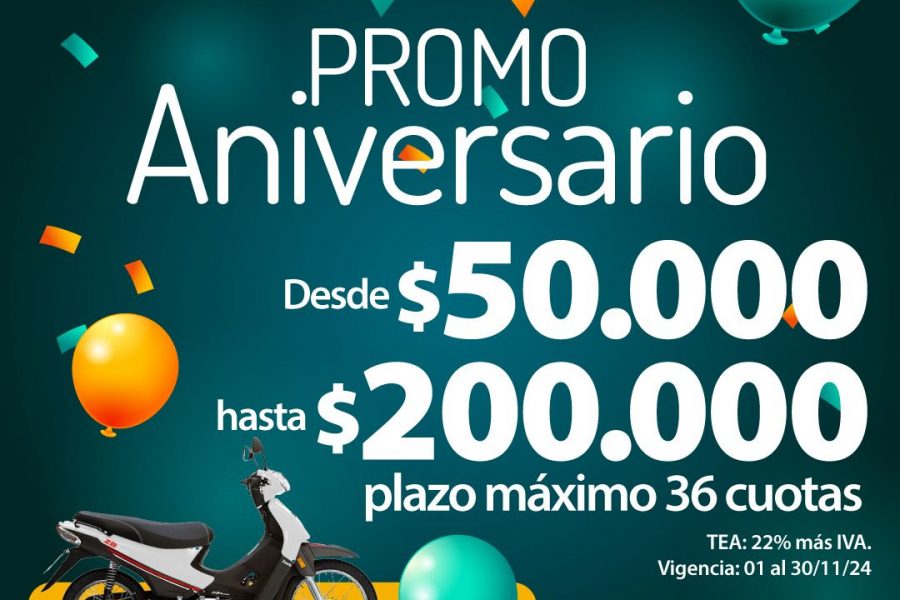 Promo aniversario