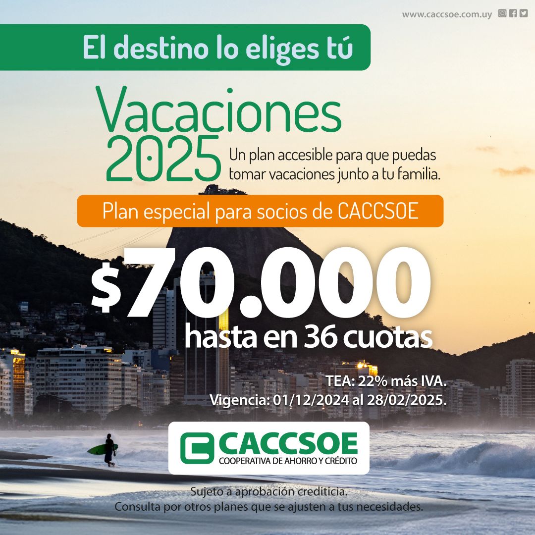 Vacaciones 2025
