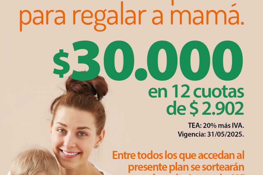 Un crédito especial para regalar a Mamá