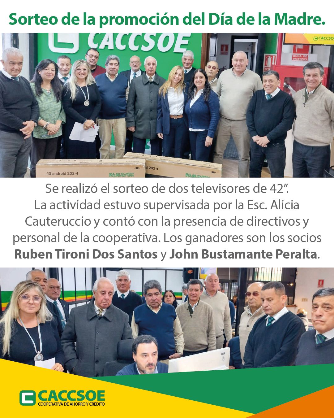 Sorteo día de la madre