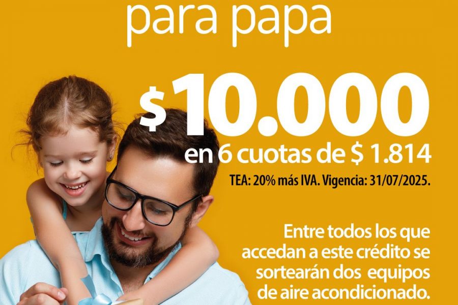 Un crédito especial para Papá