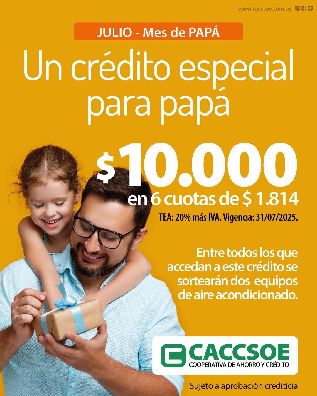 Un crédito especial para Papá