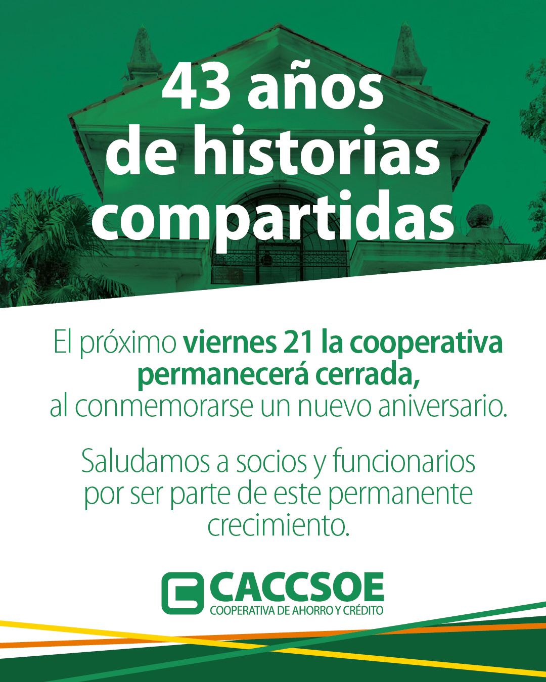 43 años de historias compartidas