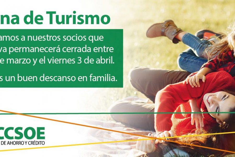 Comunicado: Semana de Turismo 2026